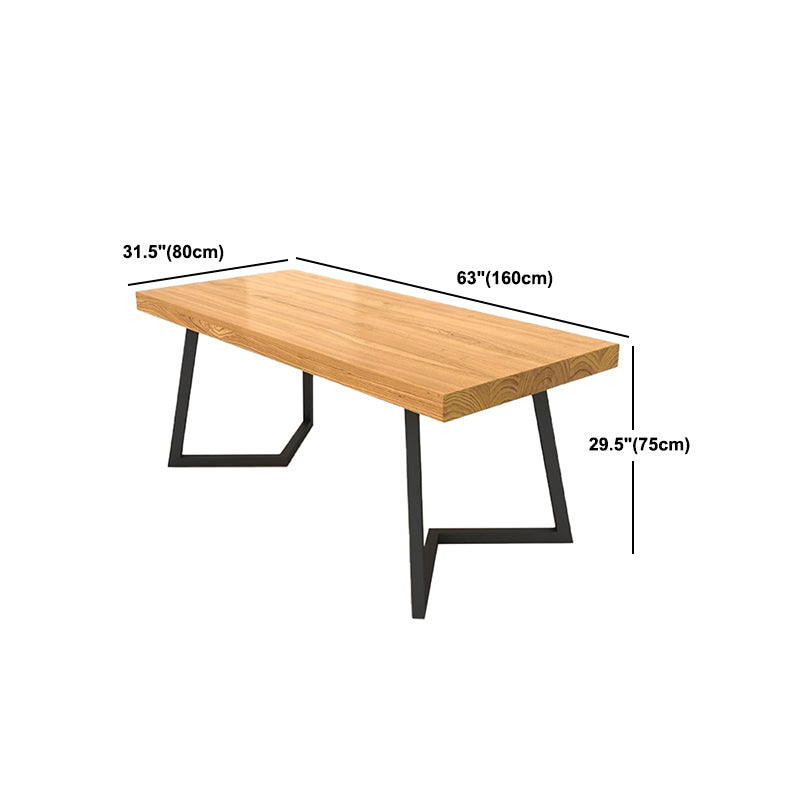 Rectangle 1/2/5/6/7 Pieces Dining Set Modern Double Pedestal Dinette Set