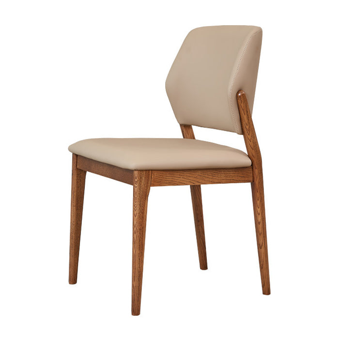 Contemporary Side Dining Chairs Open Back Dining Room Chair for Home