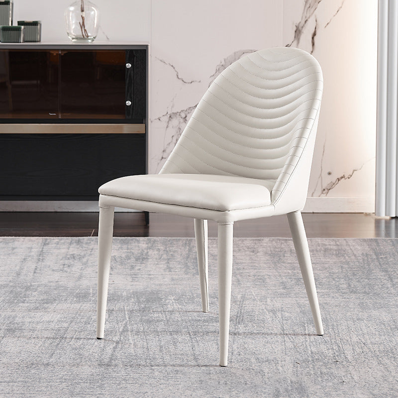Parsons Dining Room Chair Upholstered Armless Dining Chairs for Home