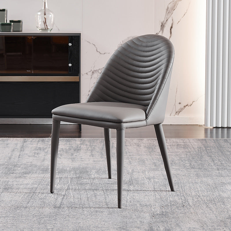 Parsons Dining Room Chair Upholstered Armless Dining Chairs for Home
