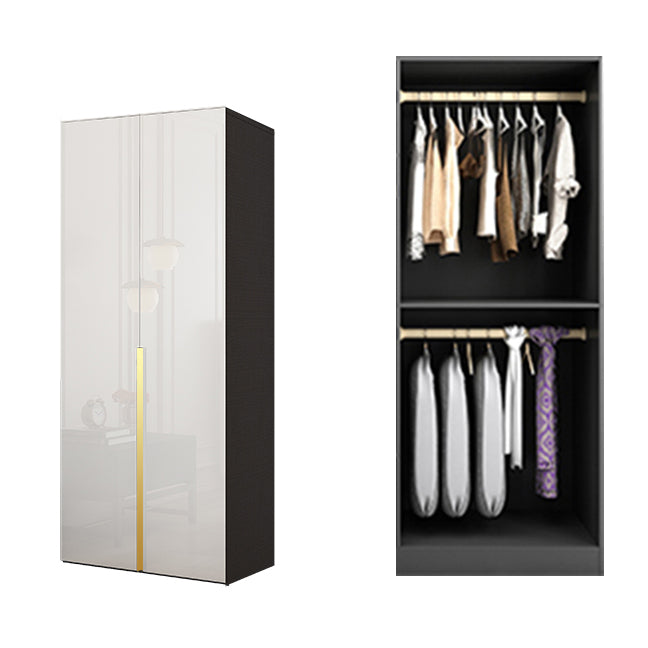 Engineered Wood Wardrobe Cabinet Hinged Modern Wardrobe Armoire