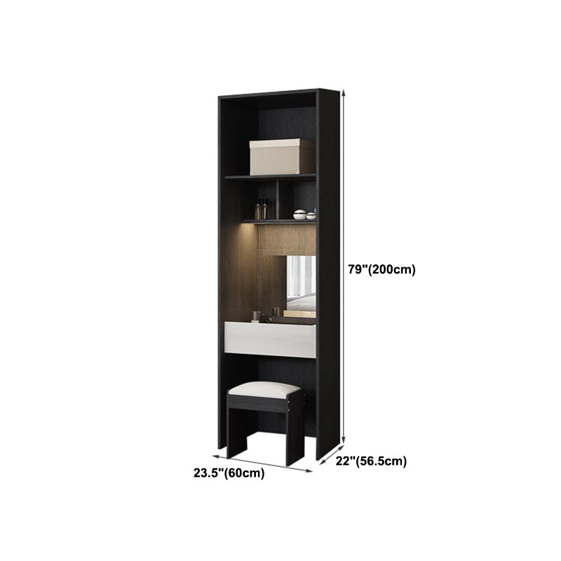 Engineered Wood Wardrobe Cabinet Hinged Modern Wardrobe Armoire