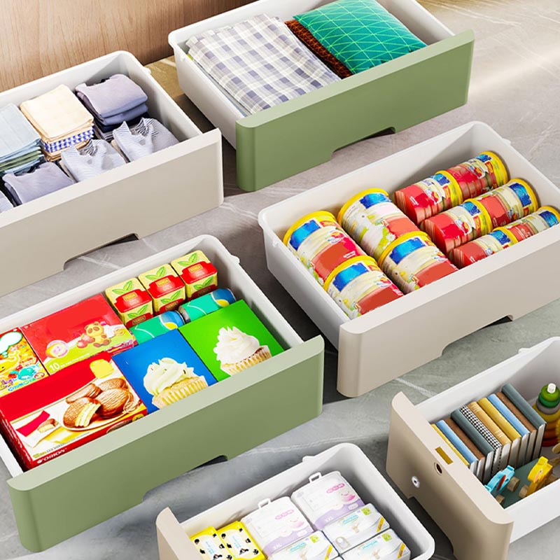 Plastic Home Non-Hanging Armoire Contemporary Style Storage Cabinet