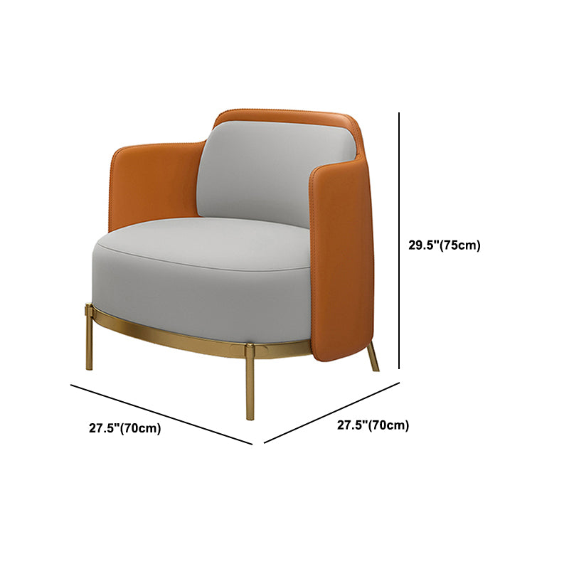 29.52" H Recessed Arm Sofa Contemporary Standard Sofa for Living Room