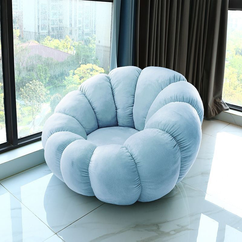 Modern Arm Chair, Wool Upholstered Fixed Back Accent Chair, 38.5"(W) X 39"(D) X 25.5"(H)