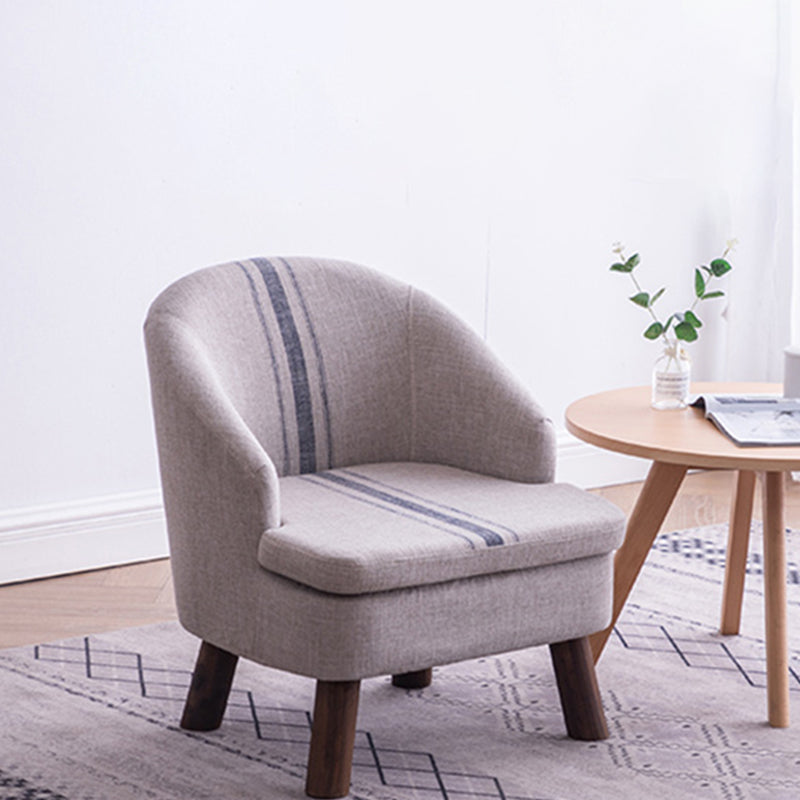 Barrel Chair 22.44" L x 14.96" W x 25.98" H Barrel Accent Chair for Living Room