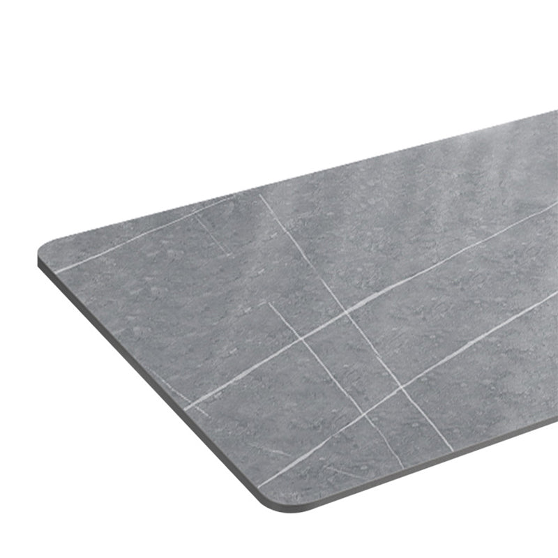 Single Coffee Table Slate Rectangular Coffee Table for Living Room