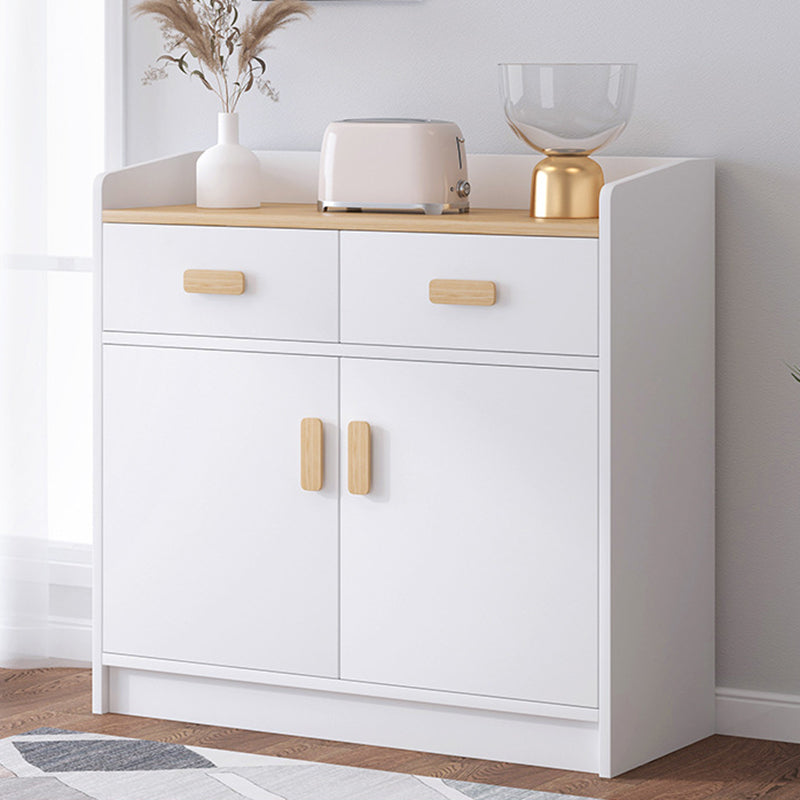 Modern Wood Accent Cabinet with Drawer Rectangle Side Cabinet