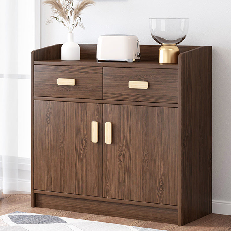 Modern Wood Accent Cabinet with Drawer Rectangle Side Cabinet