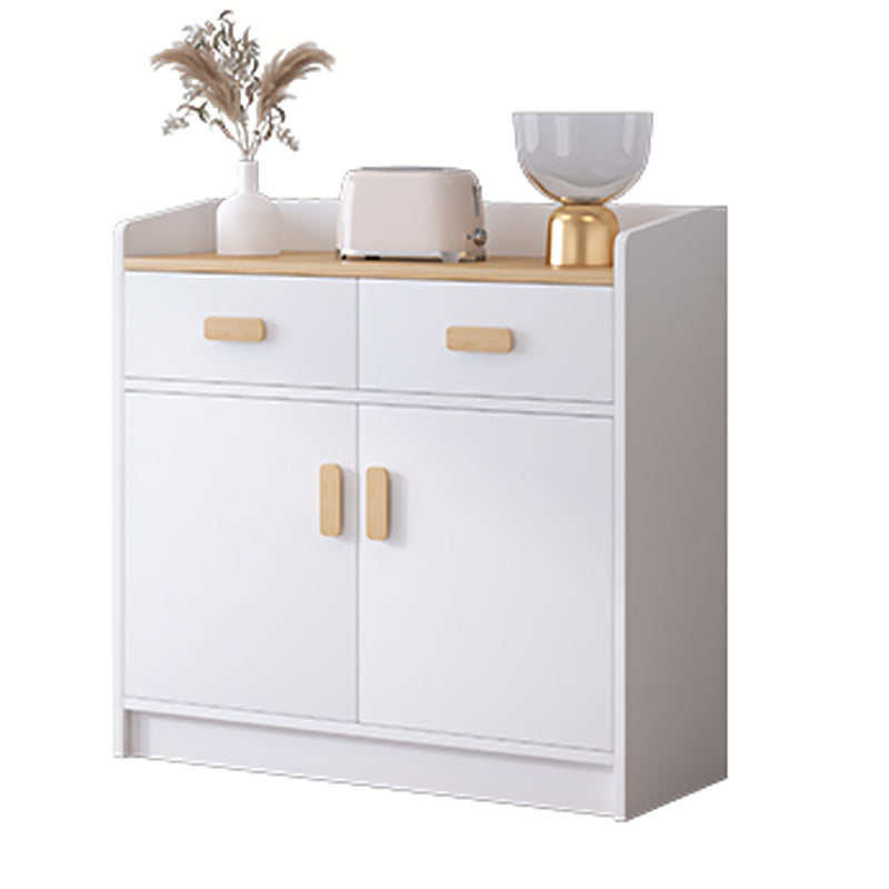 Modern Wood Accent Cabinet with Drawer Rectangle Side Cabinet