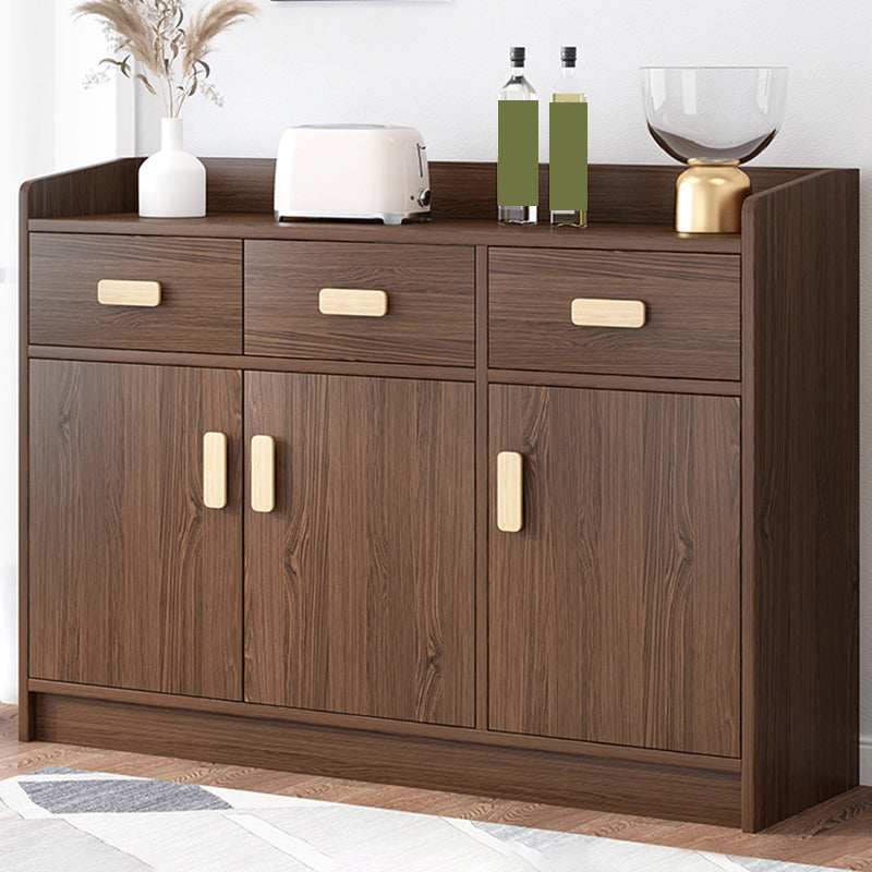 Modern Wood Accent Cabinet with Drawer Rectangle Side Cabinet