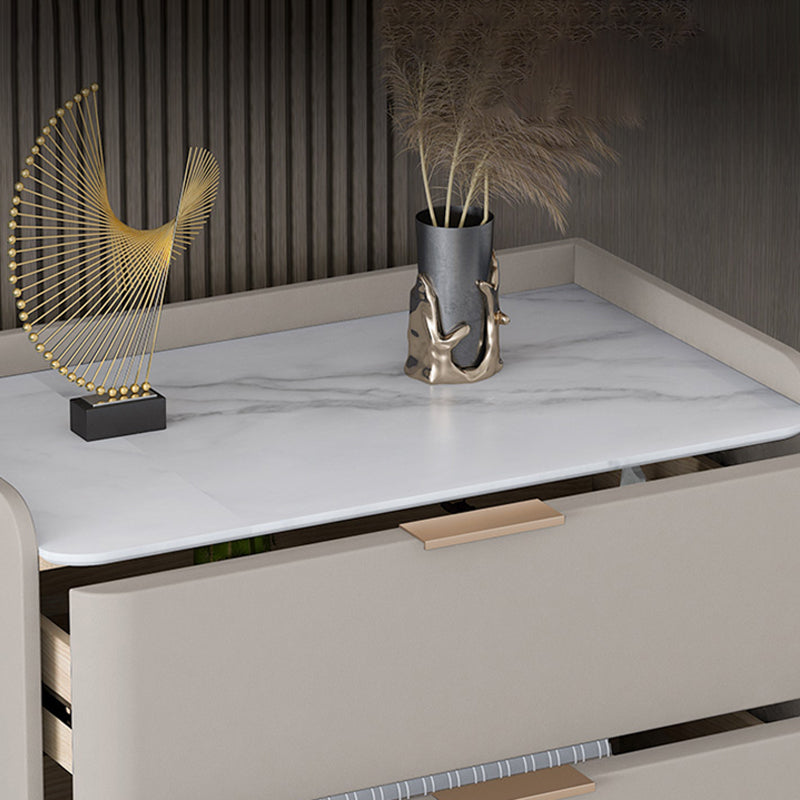 Modern Accent Chest with 3/4/5 Drawers and Straight Legs Chest