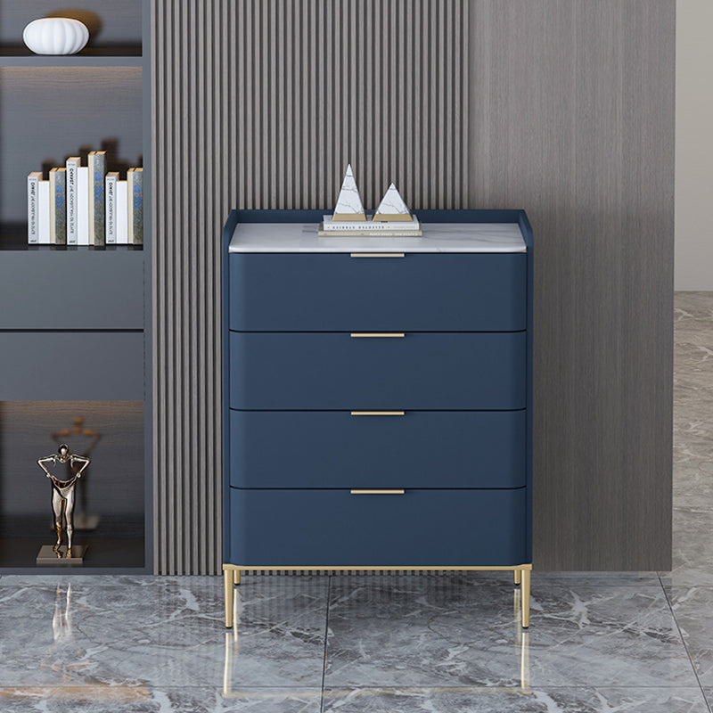 Modern Accent Chest with 3/4/5 Drawers and Straight Legs Chest