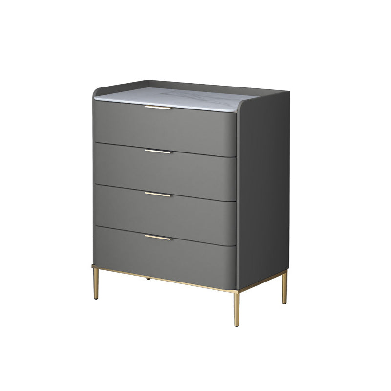 Modern Accent Chest with 3/4/5 Drawers and Straight Legs Chest