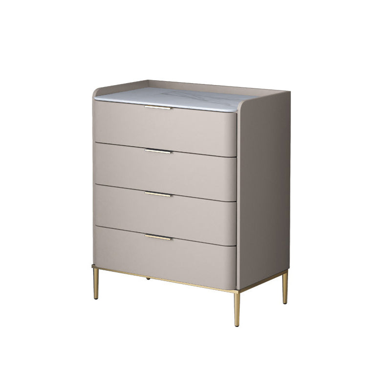Modern Accent Chest with 3/4/5 Drawers and Straight Legs Chest