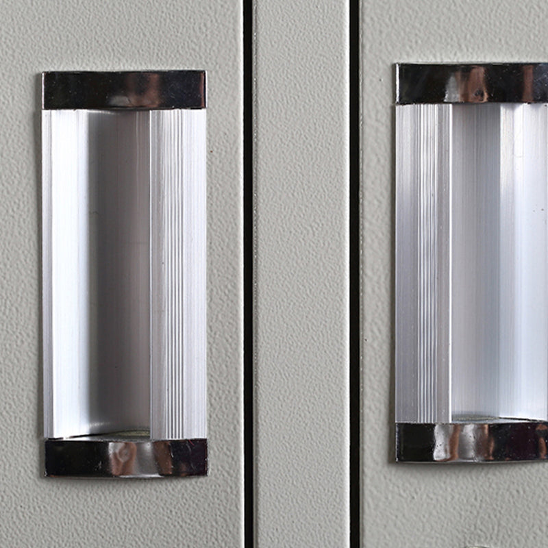 Steel Storage Cabinet for Bathroom Contemporary Cabinet with Hinged Door