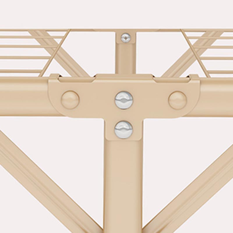 Gold Steel Frame Wardrobe Armoire Contemporary Style Wardrobe for Bedroom