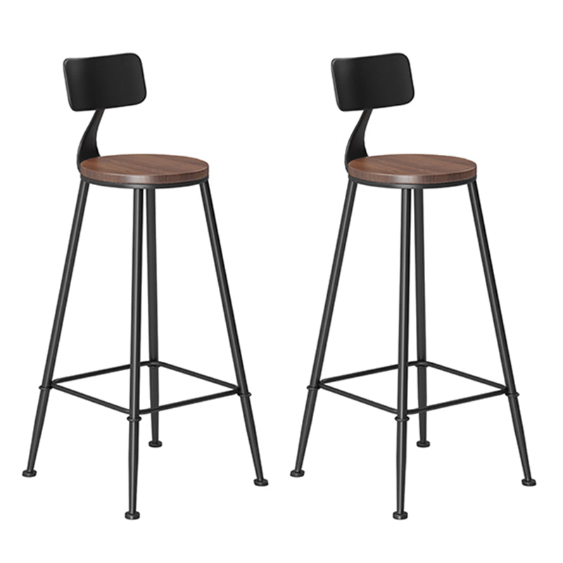 Industrial 1/2/5/9 Pieces Bar Table Set Rectangle Pine Wood Counter Table with High Stools