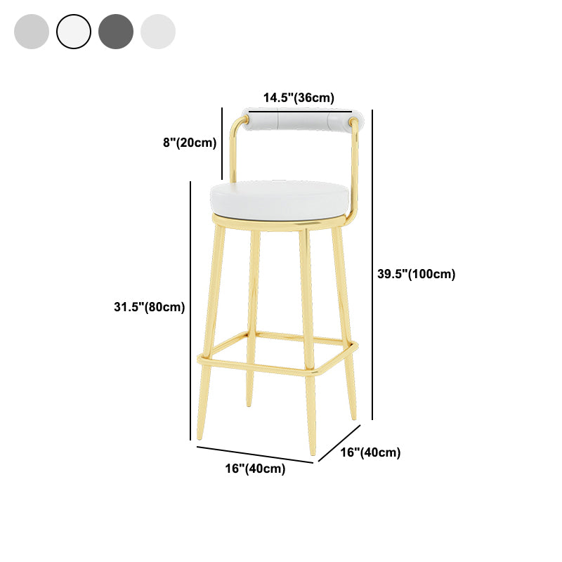 Glam 1/4 Pieces Bar Table Set Rectangle Stone Counter Table with High Stools