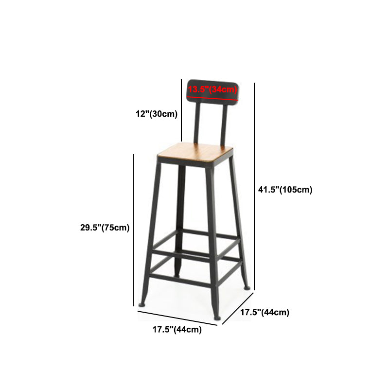 Industrial 1/5/7/9 Pieces Bar Table Set Rectangle Pine Wood Counter Table with High Stools