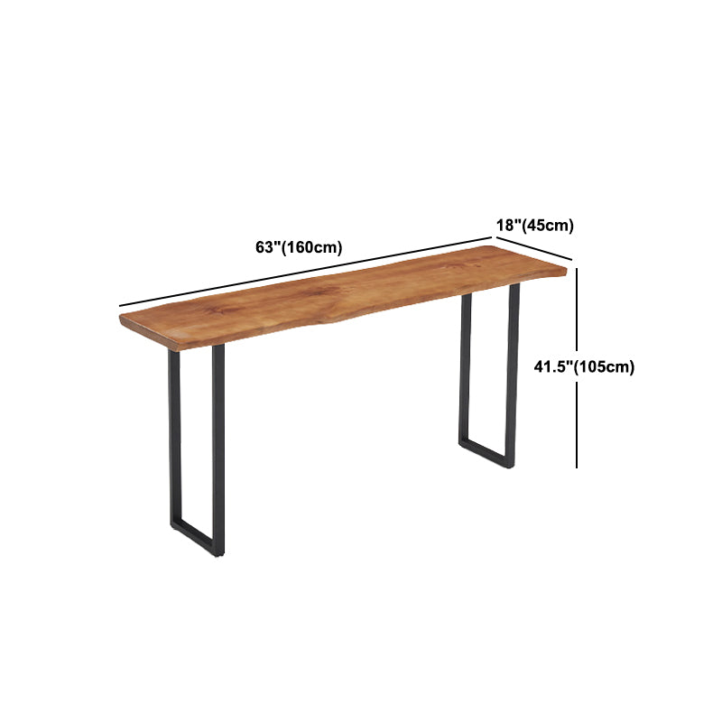 Rectangle Solid Wood Bar Table Set Industrial 1/2/5/7 Pieces Counter Table Set