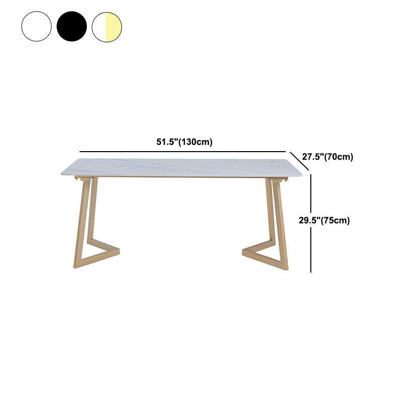 Contemporary 1/2/5/7 Pieces Dining Set Stone Dining Furniture