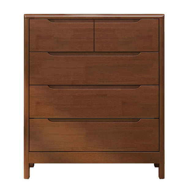 Contemporary Chest Legs Included Solid Wood Chest with Drawers for Bedroom
