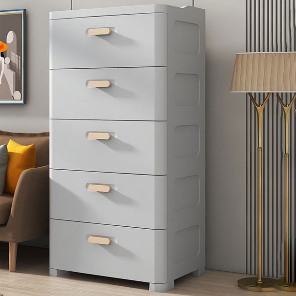 Contemporary Lingerie Chest  Plastic Chest with Drawers for Bedroom
