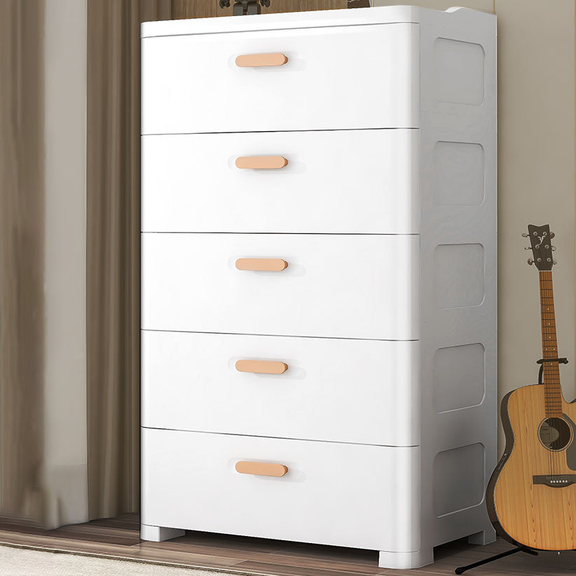 Contemporary Lingerie Chest  Plastic Chest with Drawers for Bedroom