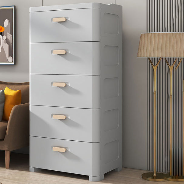 Contemporary Lingerie Chest  Plastic Chest with Drawers for Bedroom