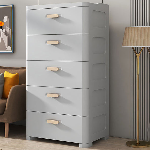 Contemporary Lingerie Chest  Plastic Chest with Drawers for Bedroom