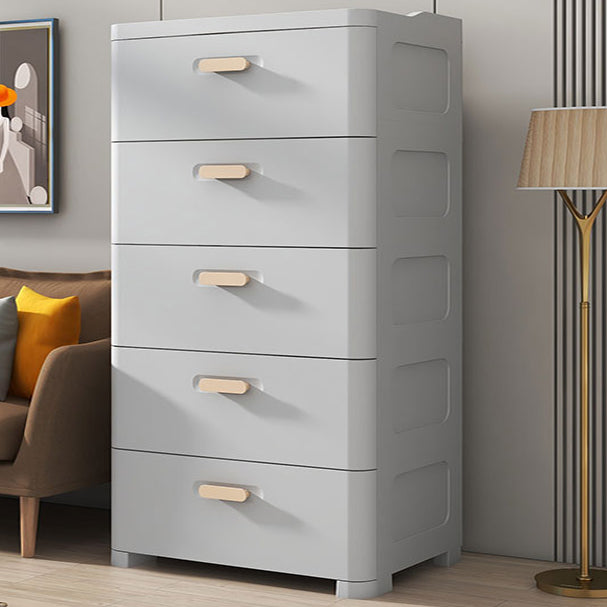 Contemporary Lingerie Chest  Plastic Chest with Drawers for Bedroom