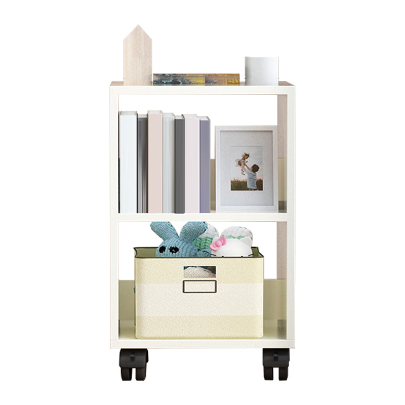 Scandinavian 13.38" Wide Bookcase Wood Removable Standard Bookshelf