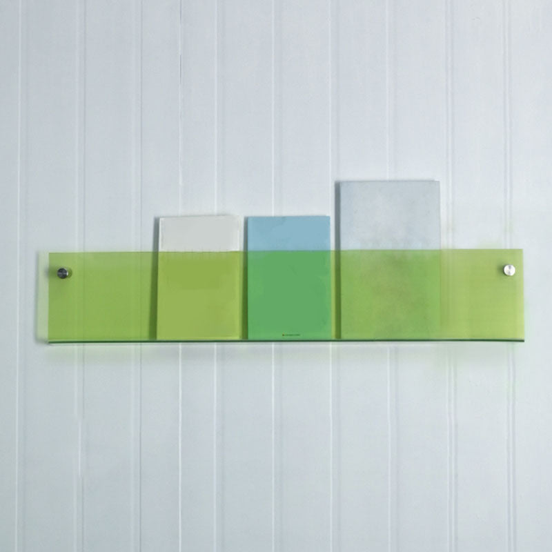 Acrylic Wall Mounted Bookshelf Nordic Rectangle Home Office Storage Bookcase