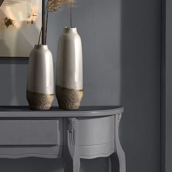 Mid-Century Modern Console Table with 1 Drawer and 4 Wooden Legs