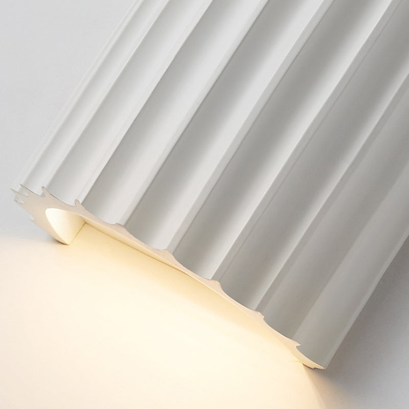 Flush Mount Wall Light Contemporary Polish Finish Lighting for Dining Room