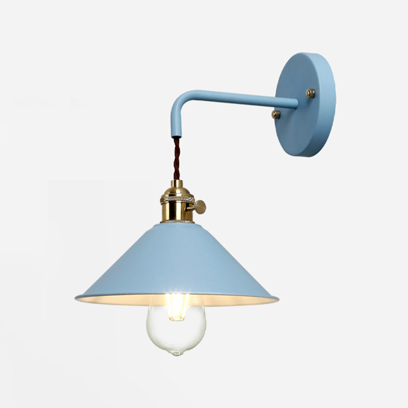 Metal Wall Mounted Lighting Industrial Style Sconce Light Fixture