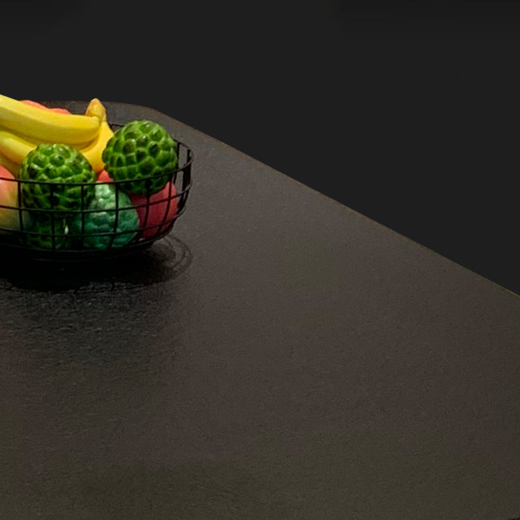 Rectangle Dining Table Sintered Stone Dining Table with Trestle Base