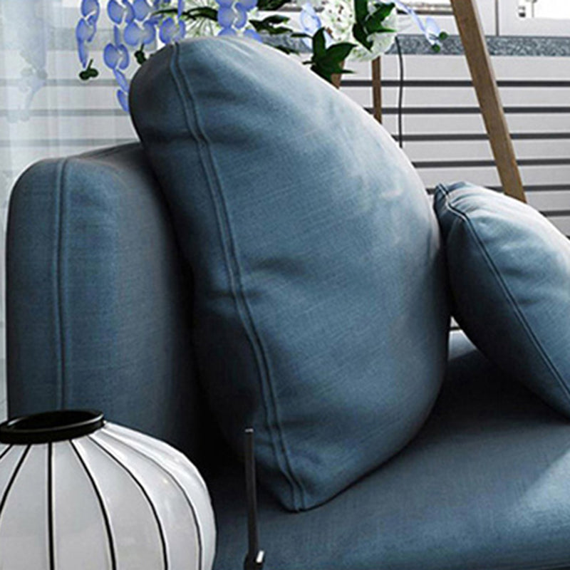 Contemporary Cushions Standard Pillow Top Arm Slipcovered Sofa