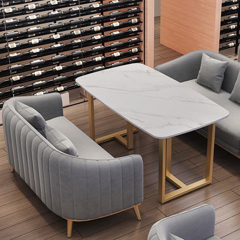 25.59" W x 29.52" H Sloped Arm Sofa Contemporary Standard Sofa with Tight Back