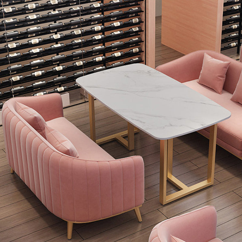 25.59" W x 29.52" H Sloped Arm Sofa Contemporary Standard Sofa with Tight Back