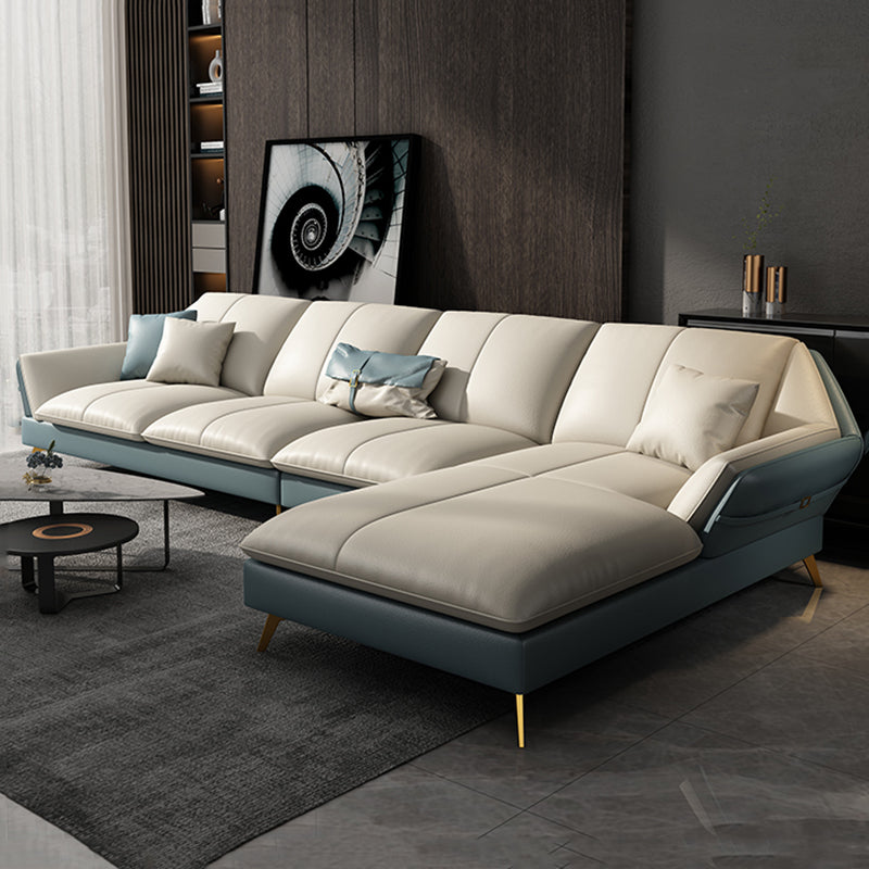Collapsible Armrest Cushioned Backrest Sofa Bed Sponge Padded Sofa