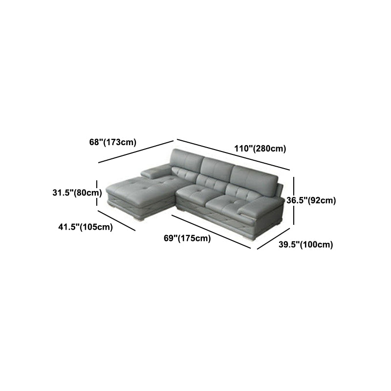 Upholstered Armrest Cushioned Back Sponge Padded Sofa Bed Grey/yellow Sofa