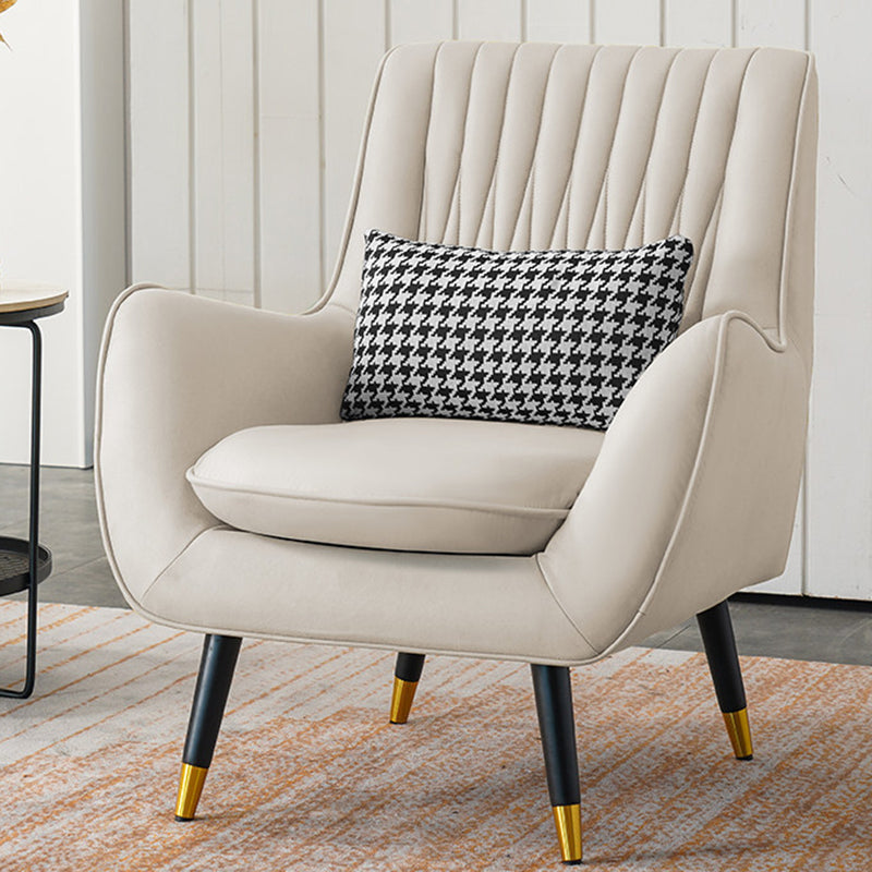 Faux Leather Chair  31.4" L x 27.5" W x 35.4" H Arms Included Chair