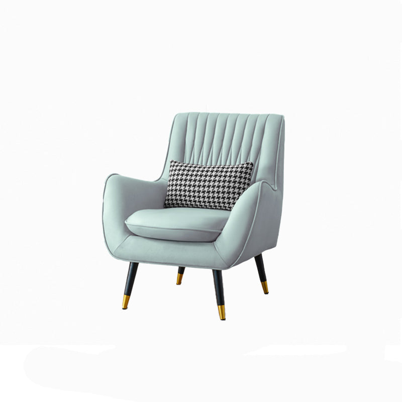 Faux Leather Chair  31.4" L x 27.5" W x 35.4" H Arms Included Chair