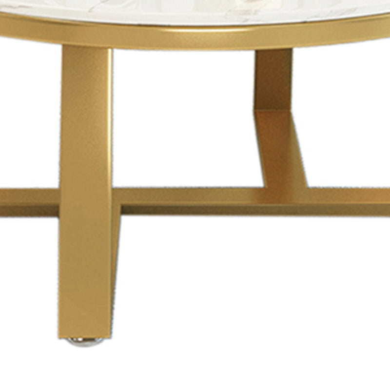 Modern Minimalist Coffee Table Round Coffee Table for Living Room