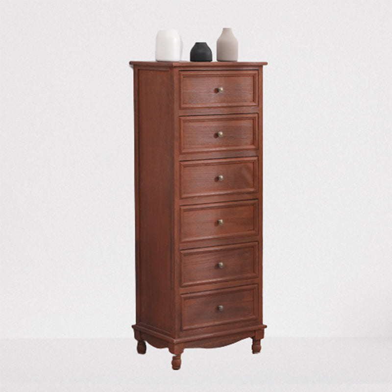 Rectangle Accent Chest with Drawers 13.77" Wide Wood Chest Contemporary