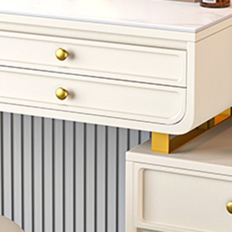Luxurious Make-up Vanity 3/5 Drawers Stain Resistant Dresser