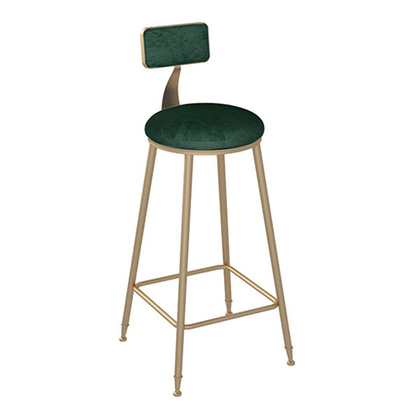 Luxurious Rectangle Marble Bar Table Set 1/3 Pieces Counter Table with Metal Stools