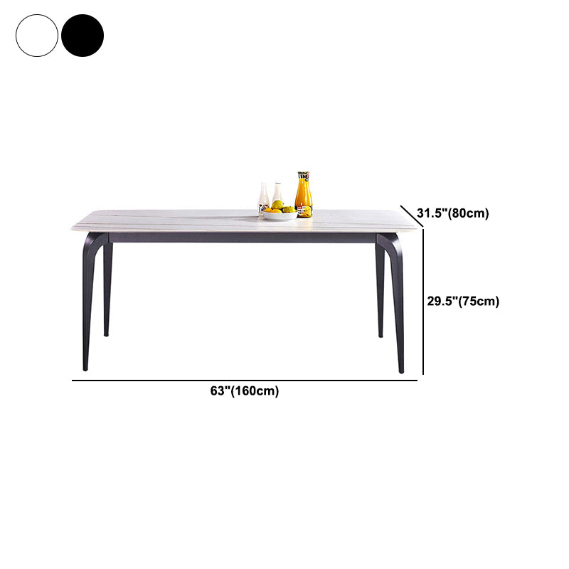 Modern Dining Set Stone 1/4/5/7 Pieces Dining Furniture for Indoor